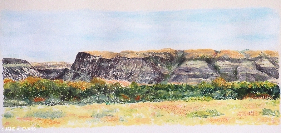 Badlands-Cliff
