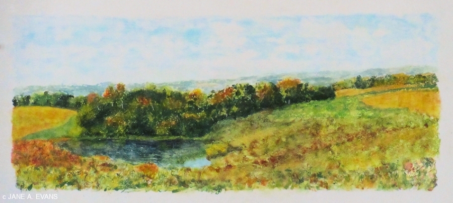Hills-and-Pond